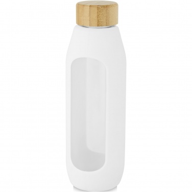 Logo trade mainoslahjat tuotekuva: Tidan 600 ml:n borosilikaattilasipullo silikonisuojalla