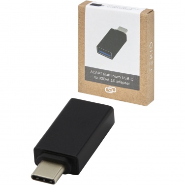 Logotrade liikelahjat mainoslahjat tuotekuva: ADAPT alumiininen USB-C-USB-A 3.0 -sovitin