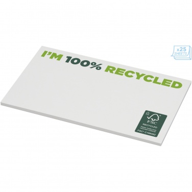 Logo trade liikelahjat mainoslahjat kuva: Sticky-Mate® kierrätetyt tarralaput 127 x 75 mm