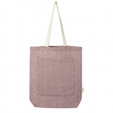 Logotrade liikelahja mainoslahja kuva: Pheebs kangaskassi 150 g/m² etutaskulla, kierrätyspuuvillaa, 9 litraa
