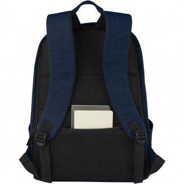 Logo trade liikelahjat mainoslahjat kuva: Joey 15,6" GRS-kierrätetystä kankaasta valmistettu varkaudenestoreppu kannettavalle 18 l