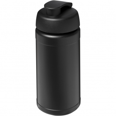Logo trade mainostuote kuva: Baseline 500 ml:n kierrätetystä materiaalista valmistettu juomapullo