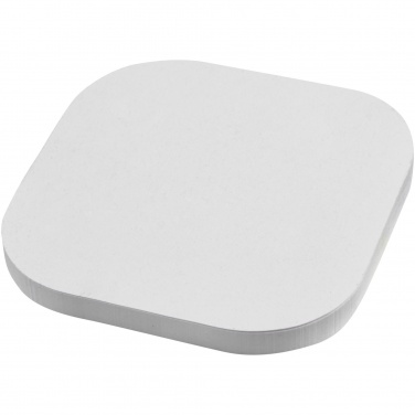 Logotrade mainostuotet kuva: Sticky-Mate® -neliön muotoiset kierrätetystä materiaalista valmistetut tarralaput