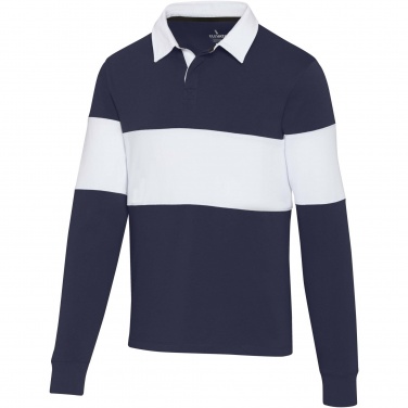 Logotrade liikelahjat kuva: Clyde unisex organic rugby polo sweatshirt