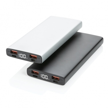 Logo trade liikelahjat tuotekuva: Alumiininen 18W 10000mAh PD varavirtalähde