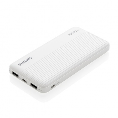Logotrade mainostuotet kuva: Philips 10000mAh ohut varavirtalähde