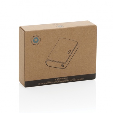 Logotrade mainostuotet kuva: FlashCharge 10000mAh pikalatausvirtapankki RCS muovista