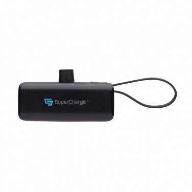Logotrade mainoslahja tuotekuva: Powerlink RCS 3000mAh virtapankki USB-C:llä muovista