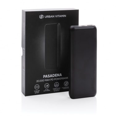Logotrade mainostuotet kuva: Urban Vitamin Pasadena 20000 mAh PD varavirtalähde