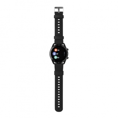 Logo trade liikelahjat mainoslahjat kuva: RCS Fit Watch kierrätetystä TPU:stä pyöreä