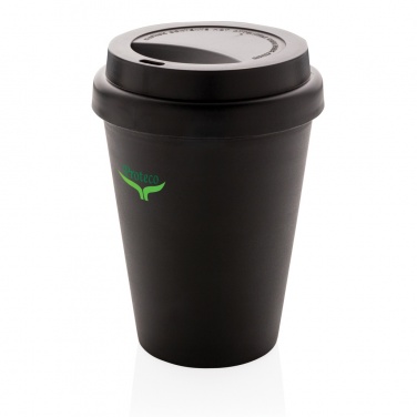 Logo trade mainoslahja kuva: Uudelleenkäytettävä kaksiseinäinen kahvikuppi 300 ml