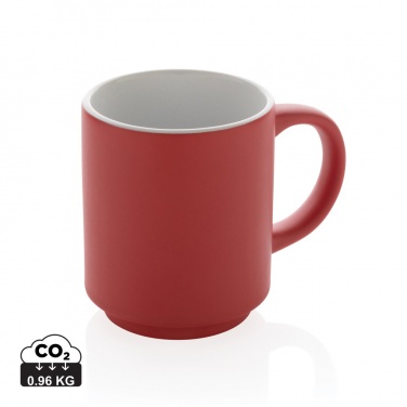 Logotrade liikelahja mainoslahja kuva: Keraaminen pinottava muki 180ml