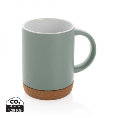 Logotrade mainostuote tuotekuva: Keraaminen muki korkkipohjalla 280ml