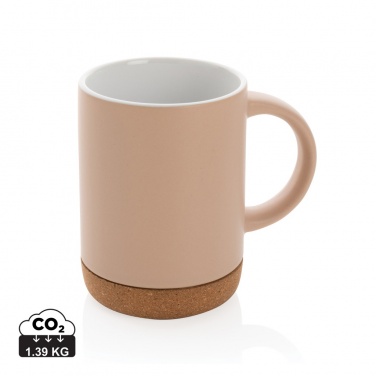 Logo trade liikelahja kuva: Keraaminen muki korkkipohjalla 280ml