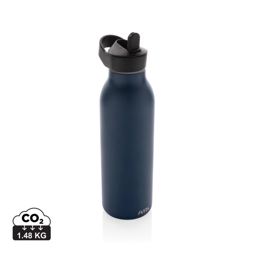 Logotrade liikelahjat mainoslahjat tuotekuva: Avira Ara fliptop vesipullo 500ML RCS re-steel