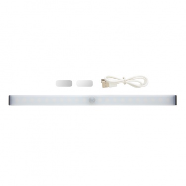Logo trade mainostuote kuva: USB-uudelleenladattava liiketunnistin LED-valolla large