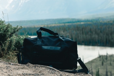 Logotrade liikelahja tuotekuva: Swiss Peak AWARE™ RPET Voyager viikonloppulaukku