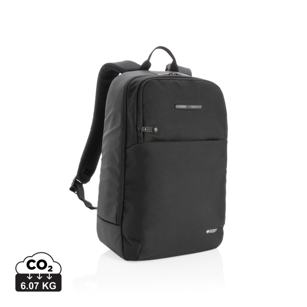 Logotrade liikelahja tuotekuva: Swiss Peak reppu UV-C sterilointitaskulla