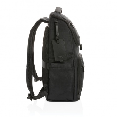 Logo trade liikelahjat tuotekuva: Swiss Peak AWARE™ RPET Voyager 15.6" reppu kannettavalle