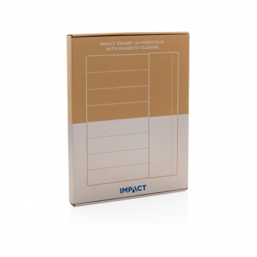 Logo trade mainostuote kuva: Impact Aware™ A4 portfolio magneettisella suljennalla
