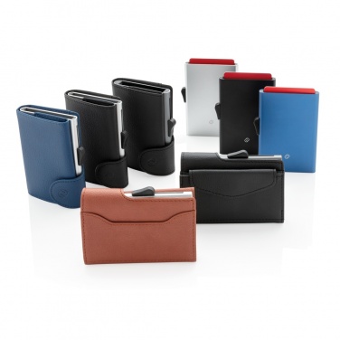Logotrade mainostuote tuotekuva: C-Secure RFID -korttikotelo & -lompakko