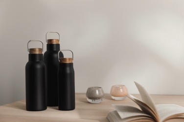 Logo trade mainoslahja kuva: VINGA Ciro RCS kierrätetty teräs tyhjiöpullo 300 ML