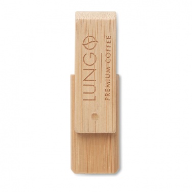 Logo trade mainoslahja kuva: Bambu USB 16GB