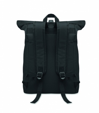Logotrade liikelahjat kuva: Reppu rolltop 600D pes