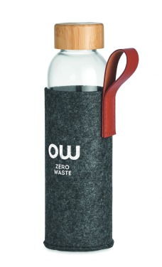 Logo trade liikelahja kuva: Lasipullo 500 ml