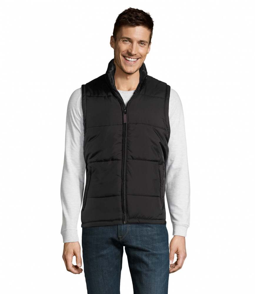 Logo trade liikelahjat mainoslahjat kuva: WARM Tikattu bodywarmer