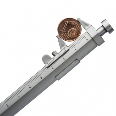 Logo trade mainoslahjat ja liikelahjat kuva: Muovinen kuulakärkikynä liukuvalla jarrusatulalla PRESCOT