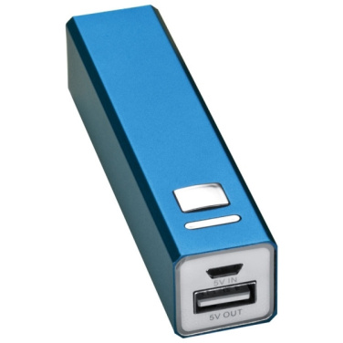 Logotrade liikelahja tuotekuva: Metallinen virtapankki PORT HOPE 2200mAh