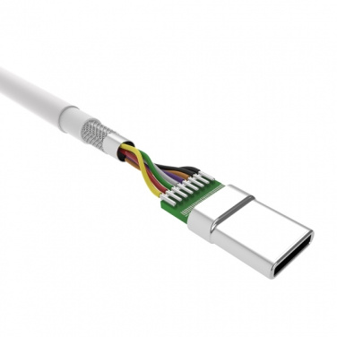 Logo trade mainoslahja ja liikelahja tuotekuva: Tiedonsiirtokaapeli LK10 Type - C Quick Charge 3.0