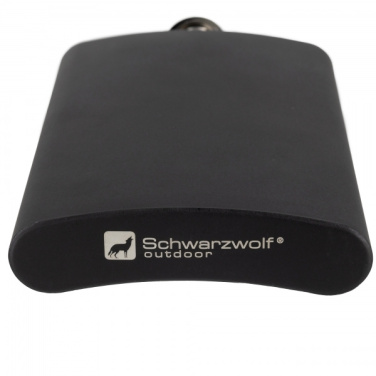 Logotrade mainostuotet kuva: Lonkkapullo MADONIE Schwarzwolf