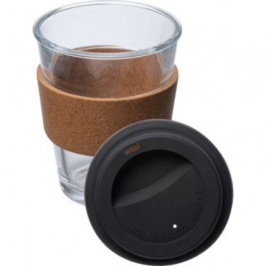 Logotrade liikelahja tuotekuva: Lasinen juomakuppi WROCŁAW 350ml