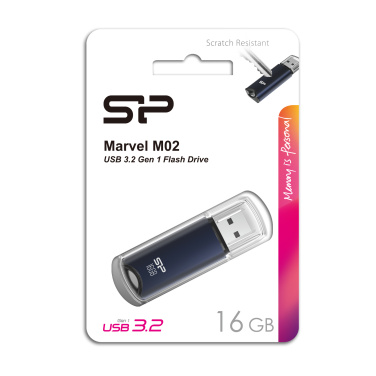 Logo trade mainoslahjat ja liikelahjat kuva: Pendrive Silicon Power Marvel - M02 3.2 16GB