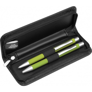 Logo trade liikelahja kuva: Kirjoitussetti soft touch Uppsala