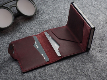 Logotrade liikelahja tuotekuva: RFID-lompakko - Hunter Leather 2109284