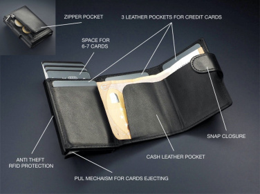 Logotrade mainostuote tuotekuva: RFID lompakko 1237131