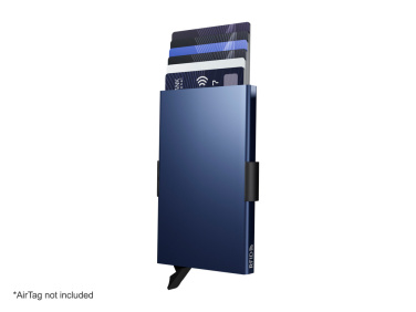 Logotrade liikelahjat mainoslahjat tuotekuva: RFID-luottokorttikotelo, jossa on pidike AirTagille 2163108