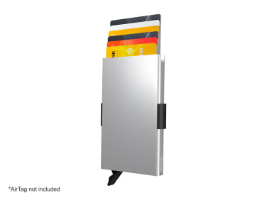 Logo trade mainostuotet tuotekuva: RFID-luottokorttikotelo, jossa on pidike AirTagille 2163108