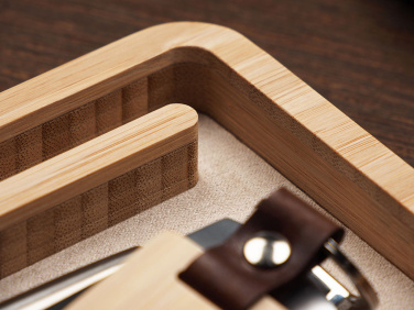 Logotrade liikelahjat mainoslahjat tuotekuva: Puinen työpöydän järjestäjä 1818292