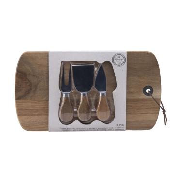 Logo trade mainostuotet tuotekuva: Juustolautanen setti 4 kpl