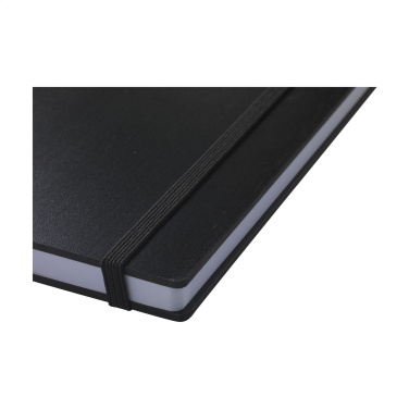 Logotrade mainoslahja ja liikelahja kuva: Bamboo Journal Naked Spine Paper Notebook Musta A5