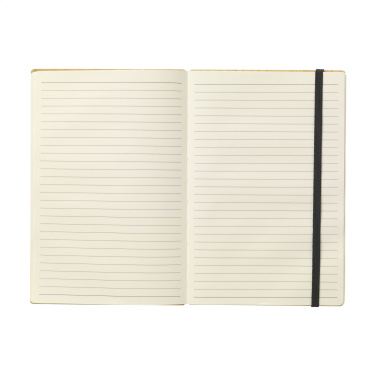 Logo trade mainostuotet tuotekuva: Bamboo Journal Naked Spine Paper Notebook A5