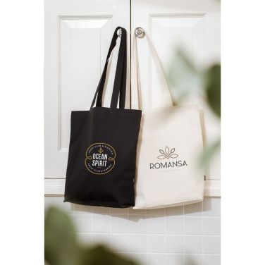 Logotrade liikelahjat mainoslahjat tuotekuva: GRS kierrätetty kangaslaukku Natural (260 g/m²)