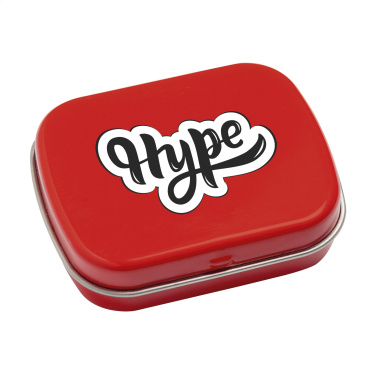 Logo trade mainoslahja ja liikelahja tuotekuva: TinBox piparmintut
