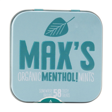 Logo trade mainoslahja kuva: Max's Mints Organic Menthol Mints