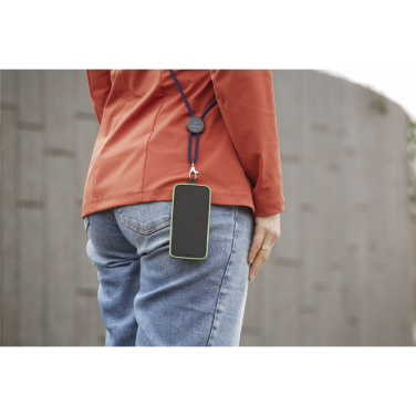 Logo trade liikelahjat tuotekuva: Pitsinauha GRS RPET 5 mm avainnauha