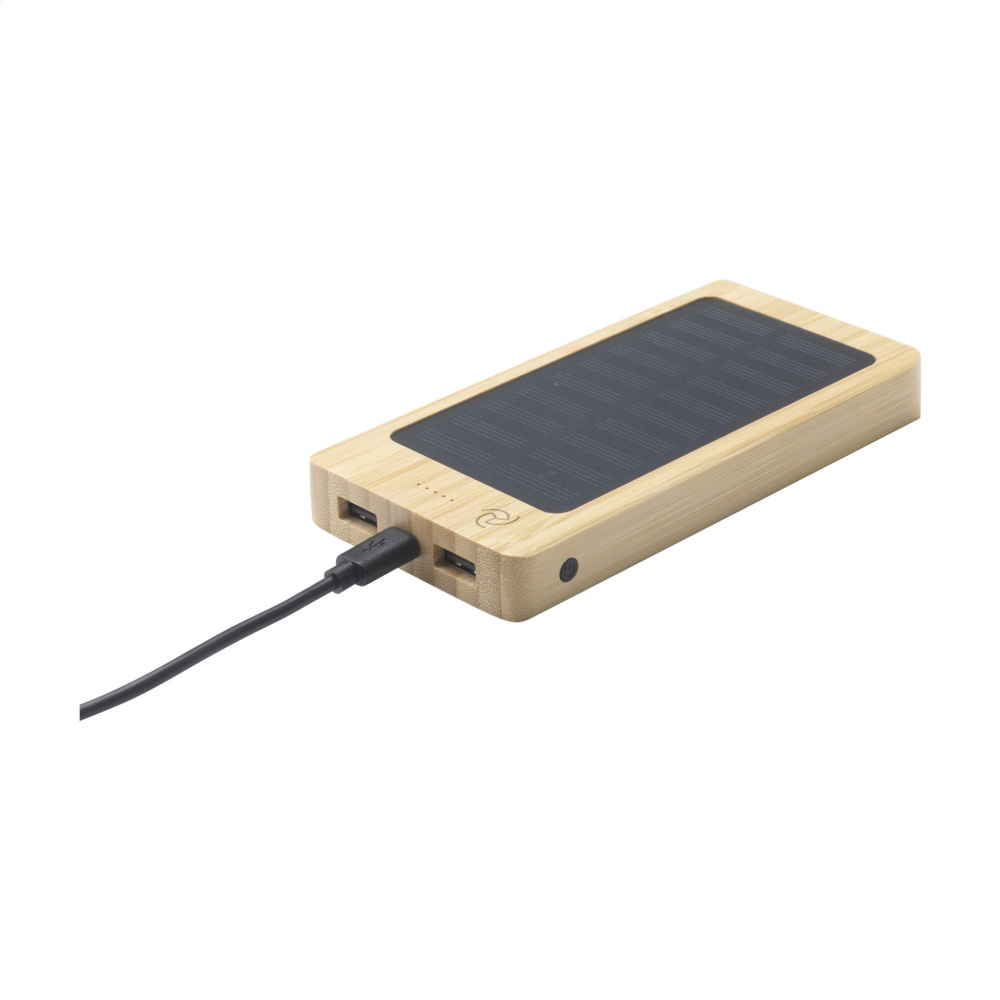 Logotrade liikelahjat kuva: Solar Powerbank 8000+ langaton laturi